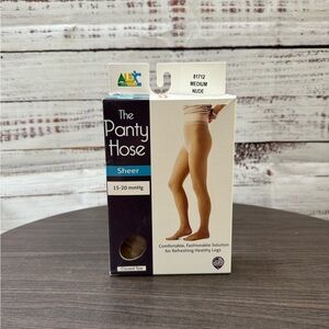 Sheer Pantyhose Closed Toe 15-20 mmHg, Size M